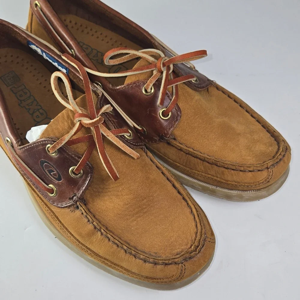 Dexter‎ USA Mens Brown Suede Leather Boat Shoes Size 9.5 M